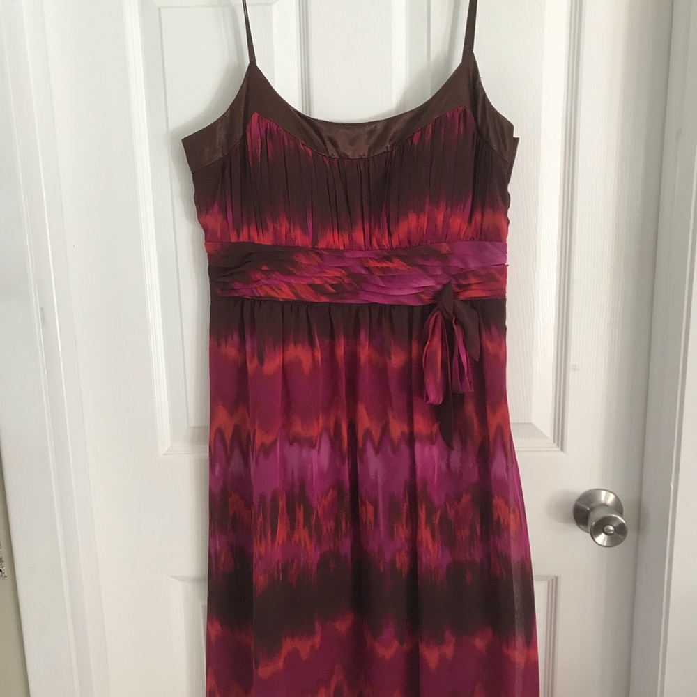 Pink/ Brown summer dress